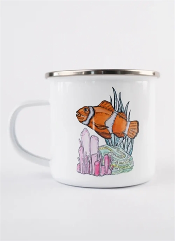 Lakor Clownfish Garden Emaljmugg